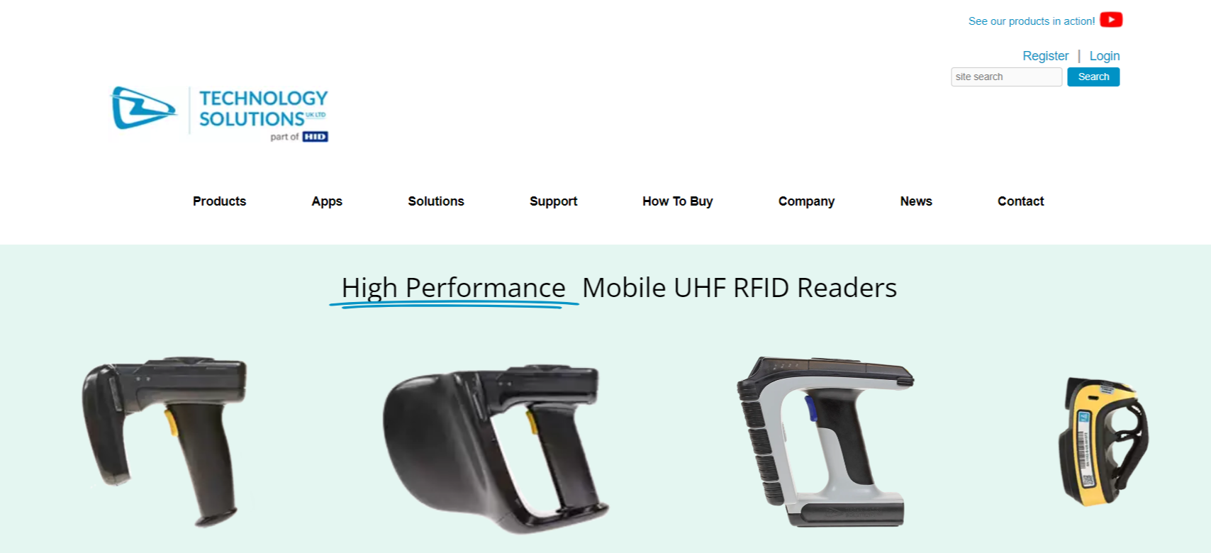 Technology Solutions (UK) Ltd (TSL®), part of HID, is a leading manufacturer of high performance mobile RFID readers used to identify and track products, assets, data or personnel.