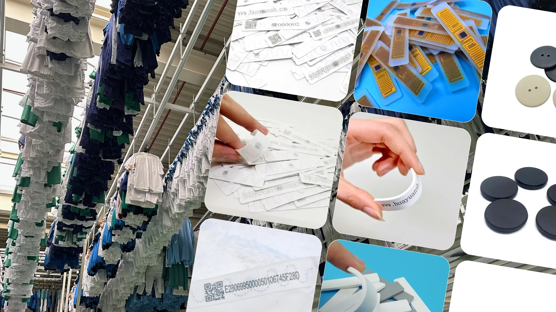 Types of RFID tags in industrial laundry Types of RFID tags in industrial laundry
