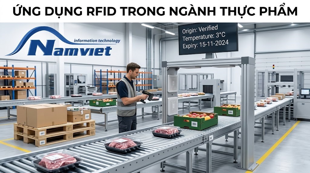 Công nghệ RFID trong ngành thực phẩm Công nghệ RFID trong ngành thực phẩm